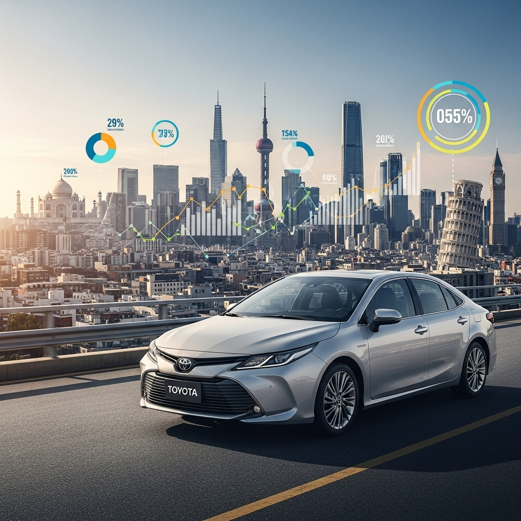 Co słychać w świecie Toyota? Najnowsze rankingi i trendy