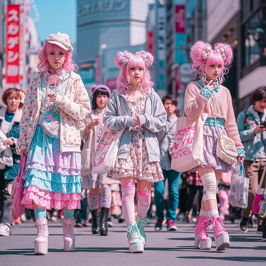 Ekscentryczny świat: japońska moda uliczna Harajuku